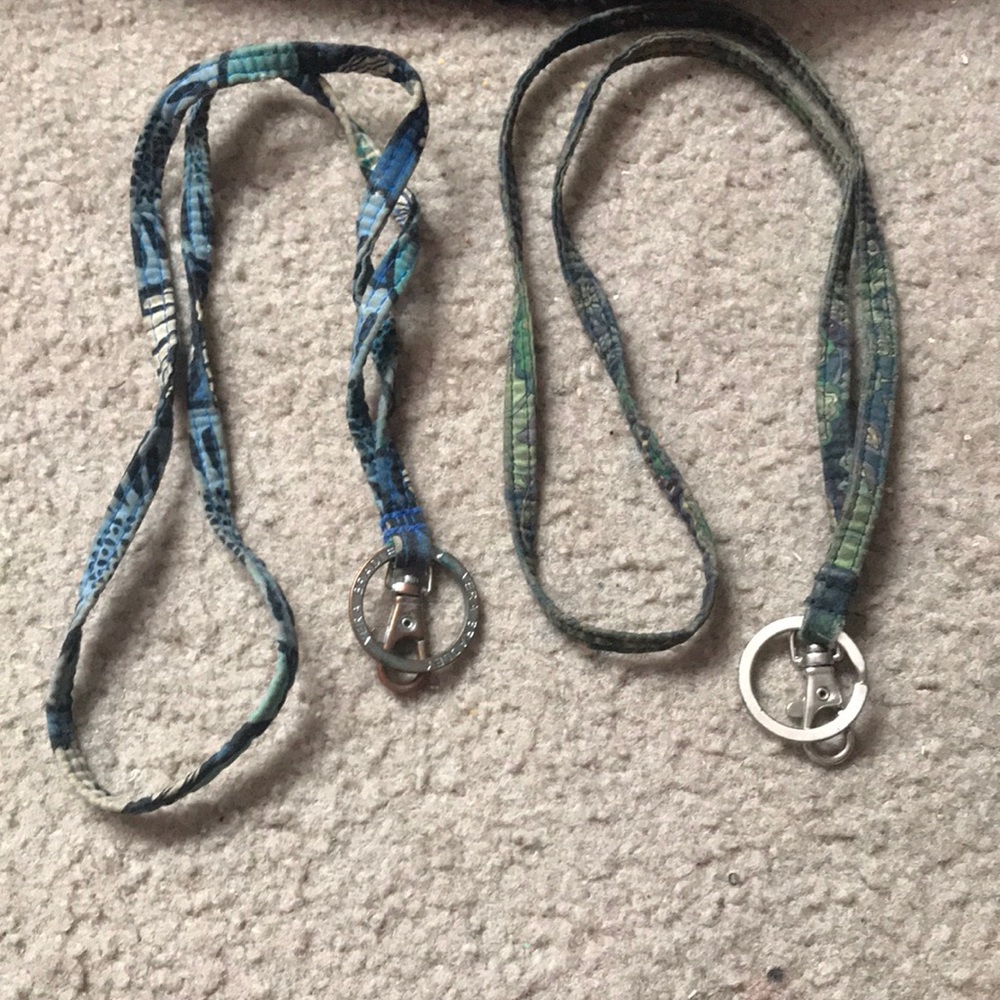 Vera Bradley paisley lanyards